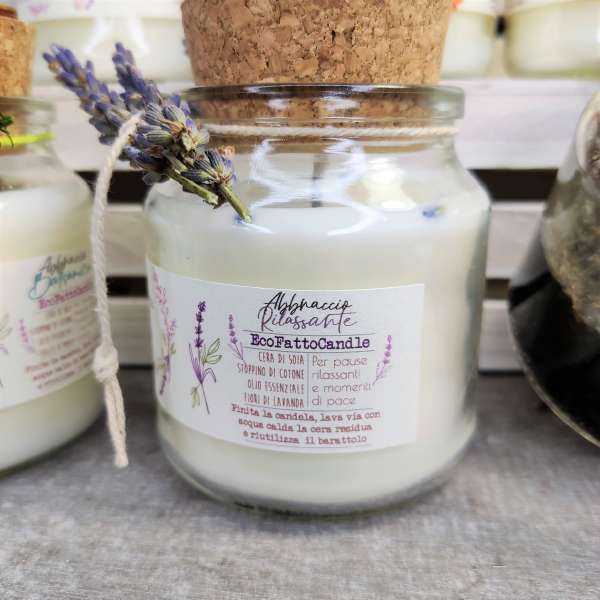 bomboniere candele profumate ecofattoart